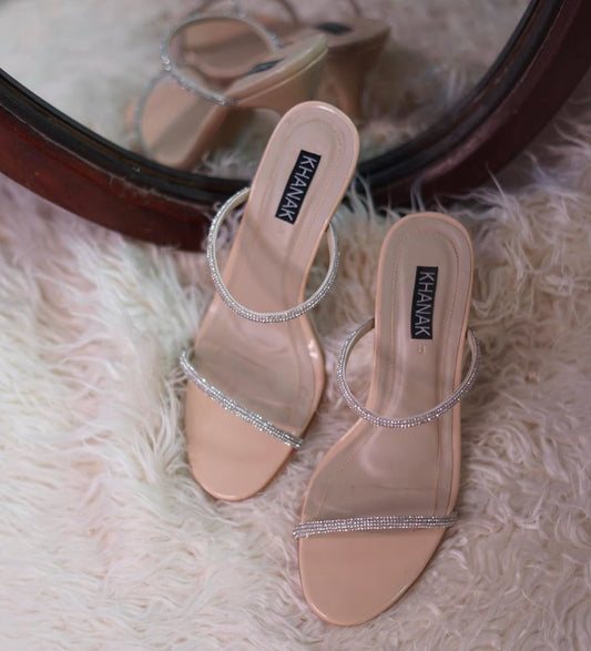 Mesh Kitten Heels - 