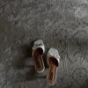 Peep-toe Bow Heels